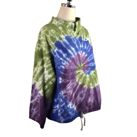 Renegade Club Vintage Sweatshirt Tie Dye Pullover - Picture 8 of 9